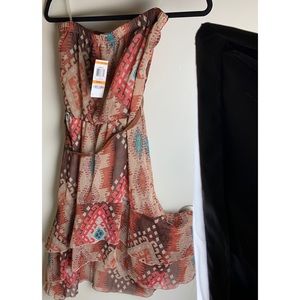 TAWNY BROWN CUTIE! AMERICAN RAG NASHVILLE DRESS S